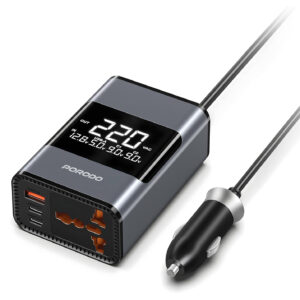 اینورتر و مبدل برق خودرو پرودو مدل   Porodo Universal AC Power Inverter FWC067