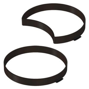 قالب سنگفرش طرح دایره و نیم دایره 30×30 ABS (2 طرح)