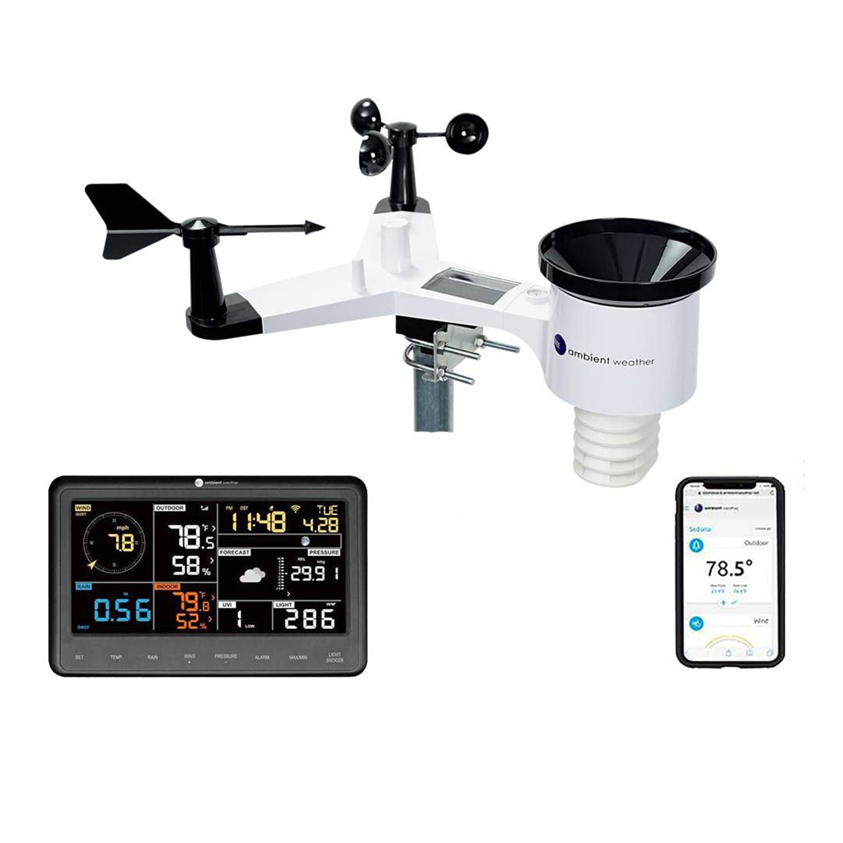 ایستگاه هواشناسی Ambient Weather WS-2902