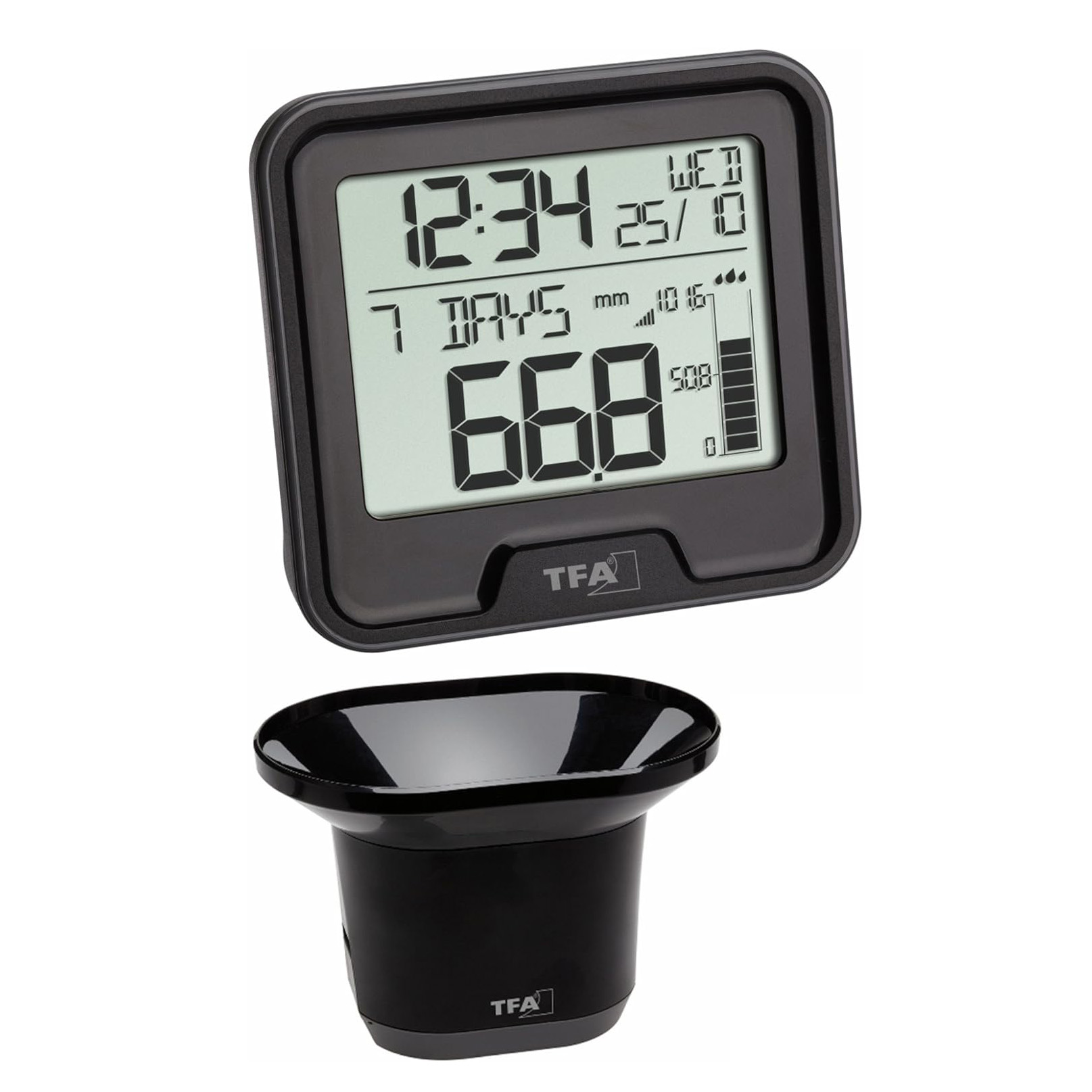 ایستگاه بارانسنج بیسیم TFA Wireless Rain Gauge DROP (Dostmann 47.3005.01)