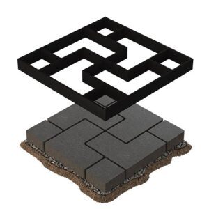 قالب سنگفرش بتن پلاست مدل BETONPLAST Paving Mold X160